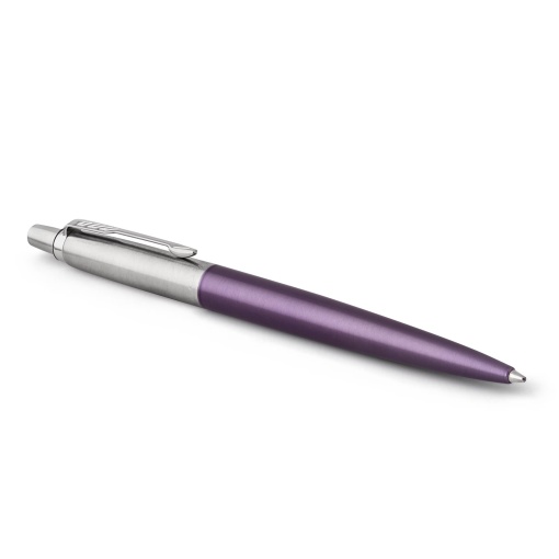 Esferográfica PARKER Jotter Core beringela/prateado chrome trim