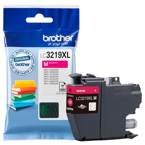Tinteiro BROTHER LC3219XL M Magenta MFCJ6530DW/MFCJ6930DW Alta Capacidade