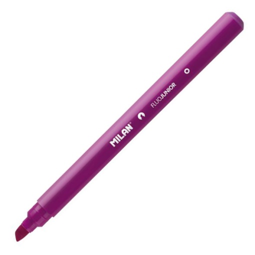 Sublinhador Fluorescente MILAN Fluojunior Rosa