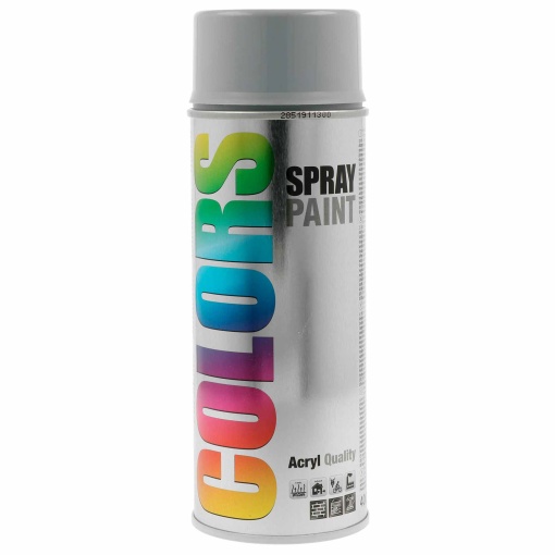 Tinta Spray Acrílica COLORS Cinza RAL 7001 400ml