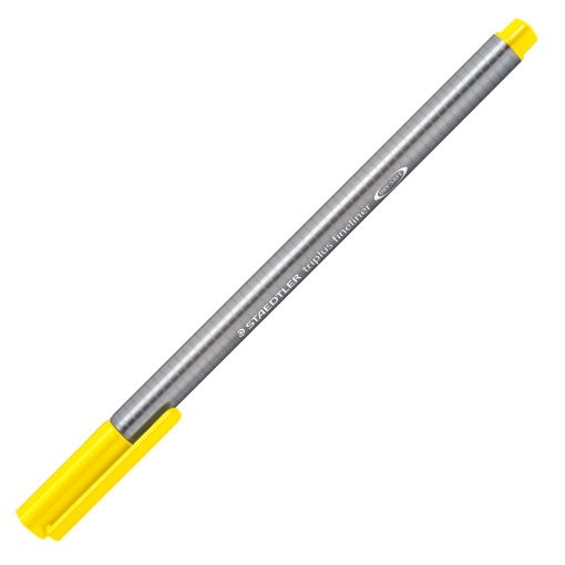 Fineliner STAEDTLER Triplus 334 0,3mm Amarelo Claro 10