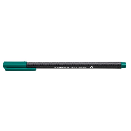 Fineliner STAEDTLER Triplus 334 0,3mm verde oceano 38