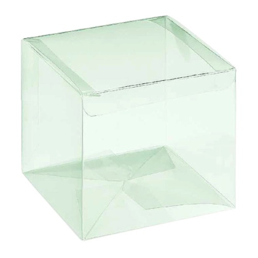 Caixa transparente 60x60x60mm pet