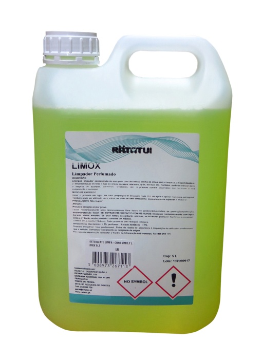 Detergente Líquido Lava Chão 5 Litros SIMPLY Limox