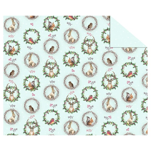 Cartolina URSUS 300g NATAL 49,5x68cm animais 1167 22 01