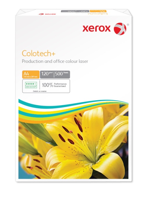 Papel Fotocópia A4 120g XEROX Colotech+ Branco 500 folhas