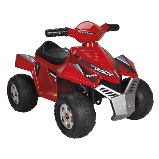 Quad Eléctrico FEBER Racy 6v Vermelho FAMOSA