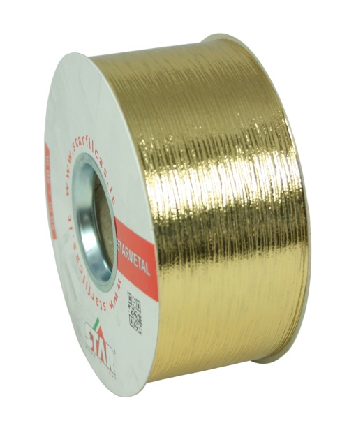 Fita de Embrulho STARMETAL BOUQUET 50mmx50m Ouro 7001