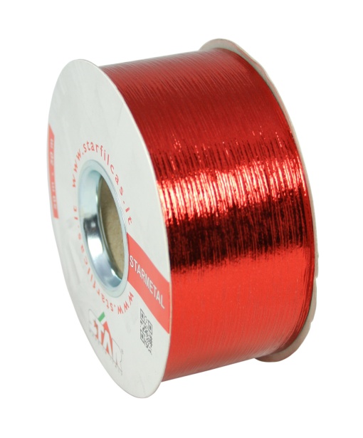 Fita de Embrulho STARMETAL BOUQUET 50mmx50m Vermelho 3802