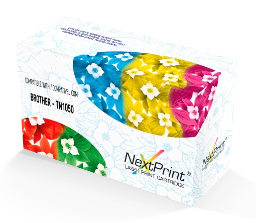 Toner COMPATÍVEL BROTHER TN-1050 Preto NEXTPRINT HL1110/DCP 1510/TN1050