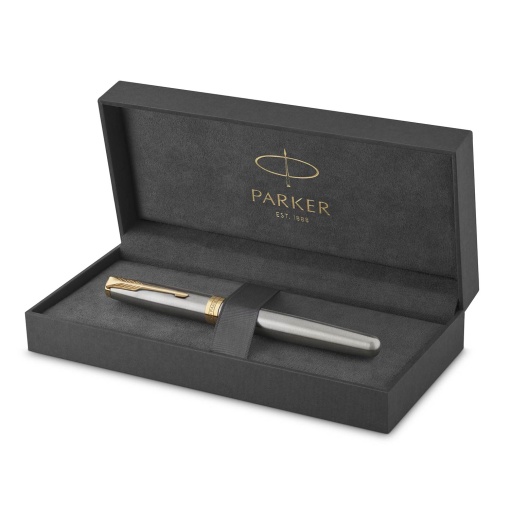 Caneta de aparo PARKER Sonnet inox F CT
