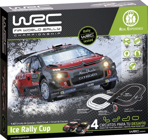 Pista de Carros Ice Rally Cup Wrc NINCO