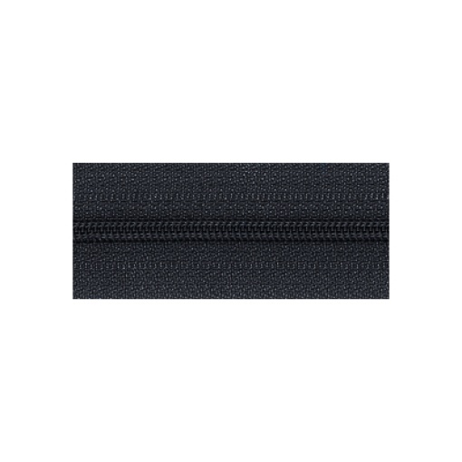 Fecho Zipper de Nylon Malha 3 Preto (metro) COSE
