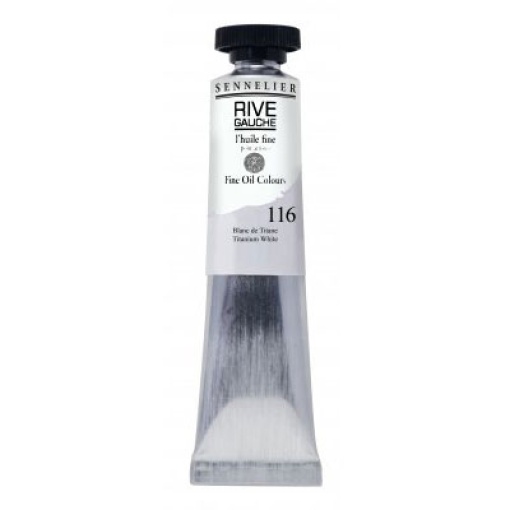 Tinta Óleo SENNELIER Rive Gauche 40ml Branco Titânio 116