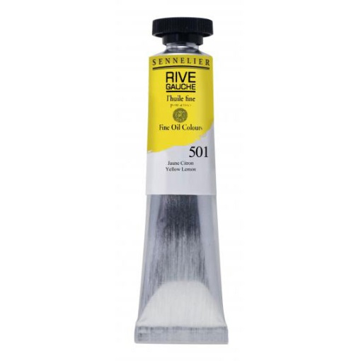 Tinta Óleo SENNELIER Rive Gauche 40ml Amarelo Limão 501