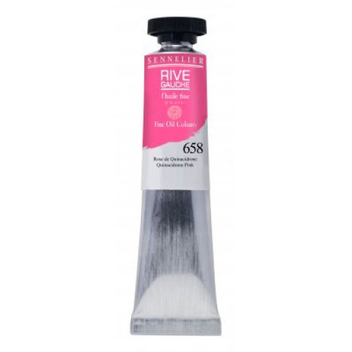 Tinta Óleo SENNELIER Rive Gauche 40ml Rosa Quinacridone 658
