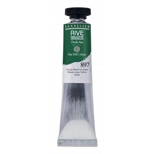 Tinta Óleo SENNELIER Rive Gauche 40ml Verde Ftalo Sombra Amarela 897