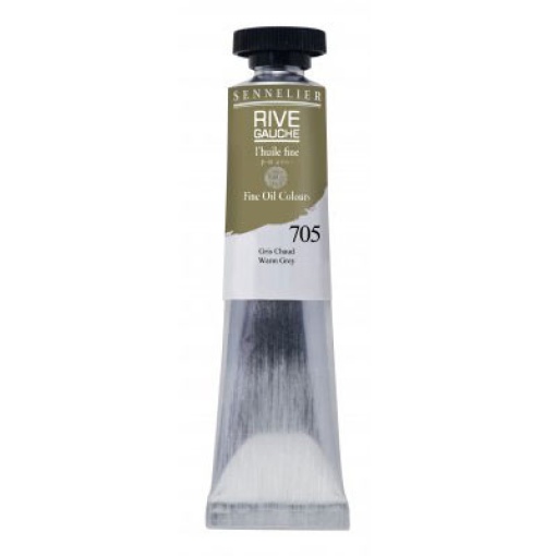 Tinta Óleo SENNELIER Rive Gauche 40ml Cinzento Quente 705