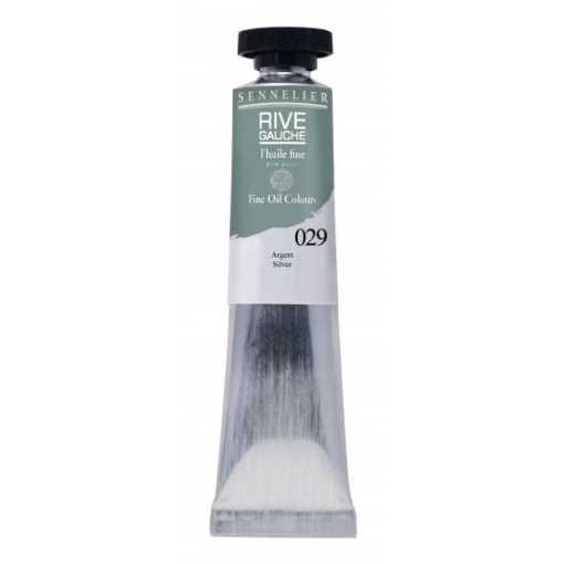 Tinta Óleo SENNELIER Rive Gauche 40ml Prateado 029