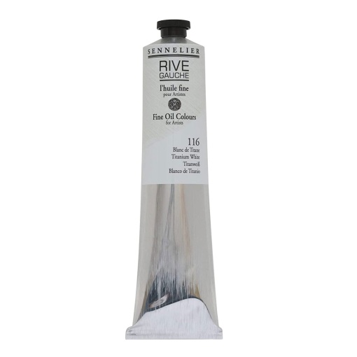 Tinta Óleo SENNELIER Rive Gauche 200ml Branco Titânio 116