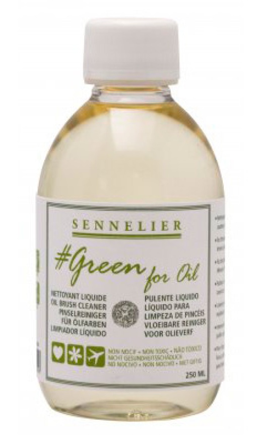 Limpa Pincéis SENNELIER Green For Oil 250ml