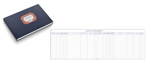 Livro de Registo de Correspondência 50 folhas