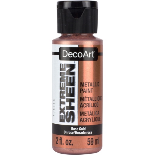 Tinta DECOART EXTREME Sheen Metálica Rosa Dourado 59ml DPM03-30
