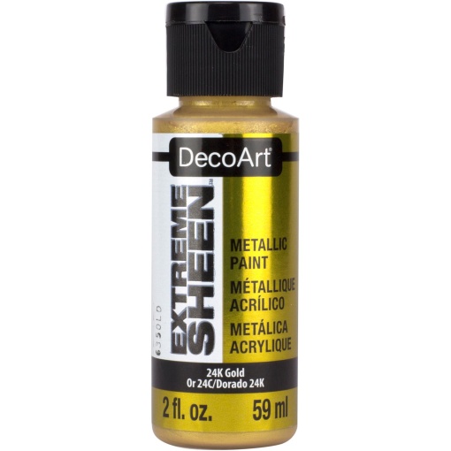 Tinta DECOART EXTREME Sheen Metálica Dourado 59ml DPM04-30