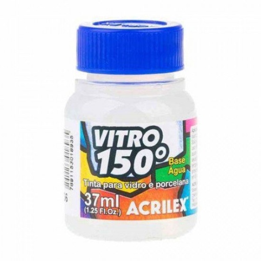 Tinta para Vidro ACRILEX Vitro 150º Incolor 806 37ml