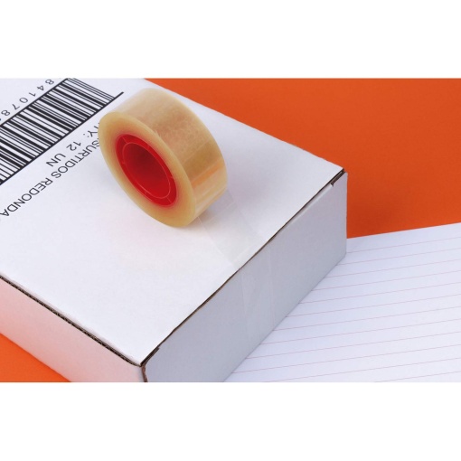 Fita adesiva 66mx15mm transparente APLI 11896