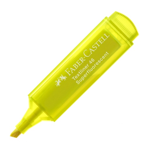 Sublinhador Fluorescente FABER-CASTELL Textliner 46 1-2-5mm Amarelo