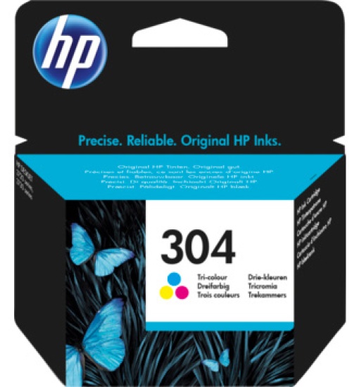 Tinteiro HP 304 Cores N9K05AE Deskjet