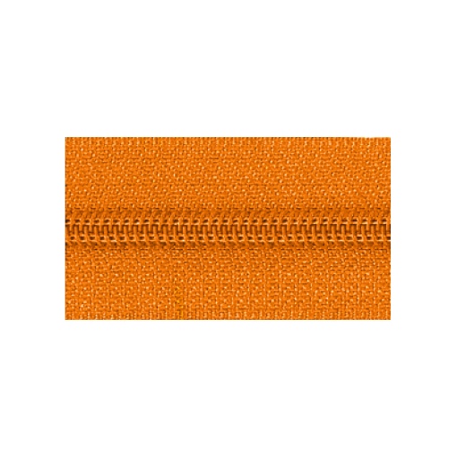 Fecho Zipper de Nylon Malha 5 Laranja/manga (metro) COSE