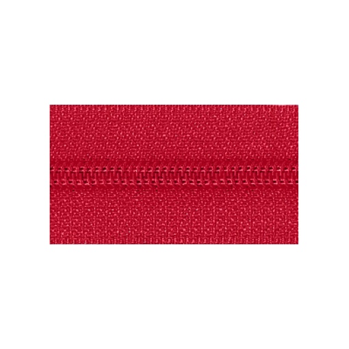 Fecho Zipper de Nylon Malha 5 Vermelho (metro) COSE