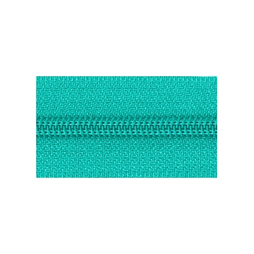 Fecho Zipper de Nylon Malha 5 Verde Água (metro) COSE