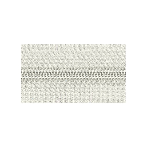 Fecho Zipper de Nylon Malha 5 Creme (metro) COSE