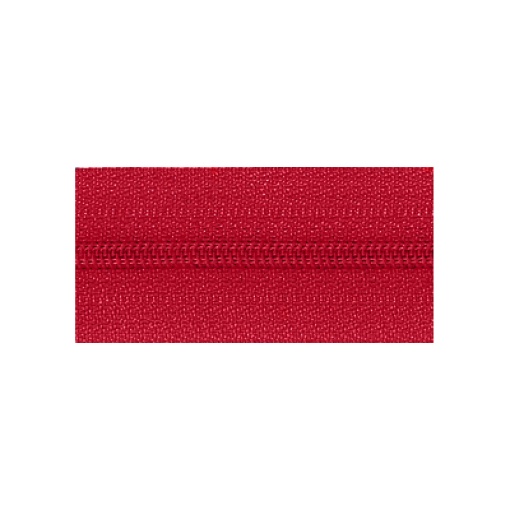 Fecho Zipper de Nylon Malha 3 Vermelho (metro) COSE