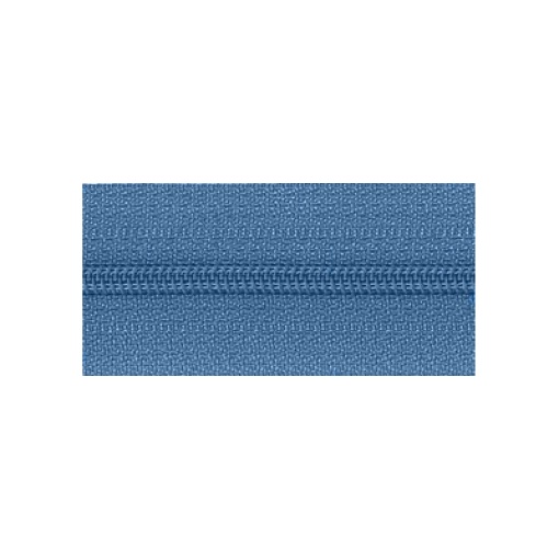 Fecho Zipper de Nylon Malha 3 Azul Forte (metro) COSE
