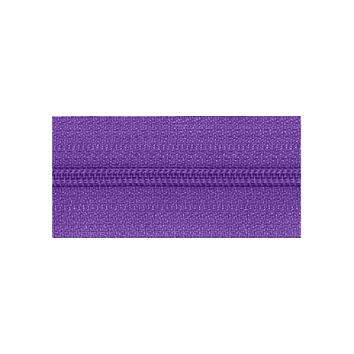 Fecho Zipper de Nylon Malha 3 Roxo (metro) COSE