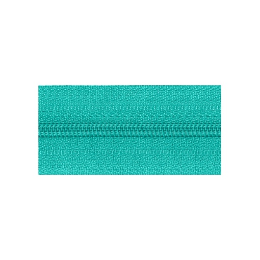Fecho Zipper de Nylon Malha 3 Verde Água (metro) COSE