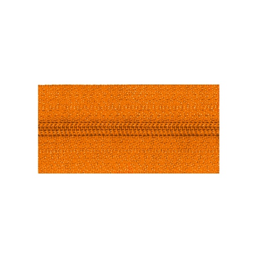 Fecho Zipper de Nylon Malha 3 Laranja/manga (metro) COSE