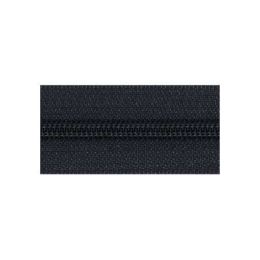 Fecho Zipper de Nylon Malha 5 Preto (metro) COSE