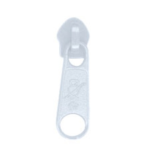 Cursor para Fecho Zipper Malha 5 Branco COSE