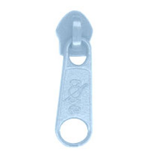 Cursor para Fecho Zipper Malha 5 Azul Celeste COSE