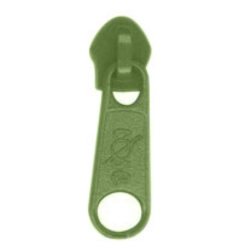 Cursor para Fecho Zipper Malha 5 Verde Oliva COSE