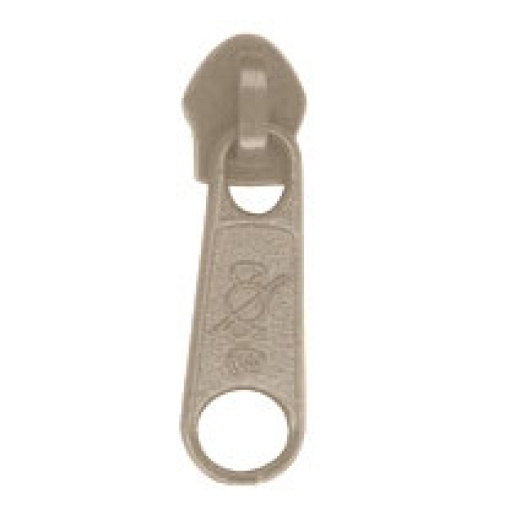 Cursor para Fecho Zipper Malha 5 Bege Escuro COSE