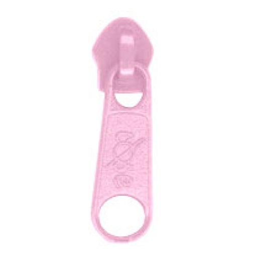 Cursor para Fecho Zipper Malha 3 Rosa Pastel COSE