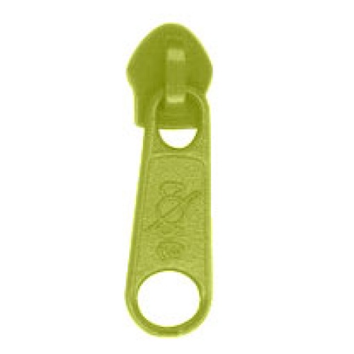 Cursor para Fecho Zipper Malha 3 Verde Lima COSE