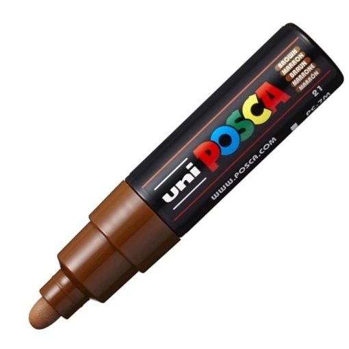 Marcador POSCA Pc-7m grosso 4,5-5,5mm castanho