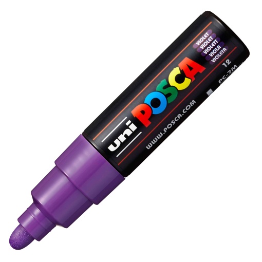Marcador POSCA Pc-7m grosso 4,5-5,5mm violeta